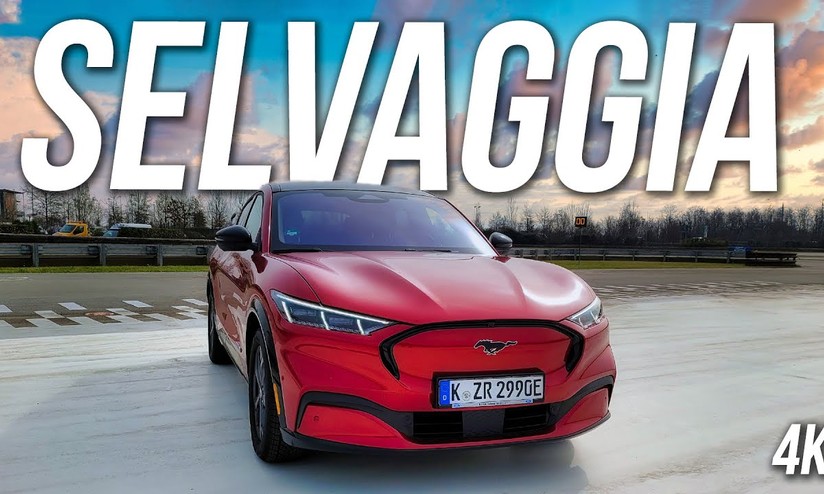 Ford Mustang Mach E Prima Prova In Pista Per Il Crossover Elettrico Da 610 Km Video Hdmotori It