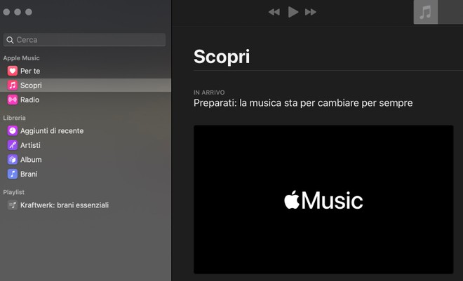 Apple musica