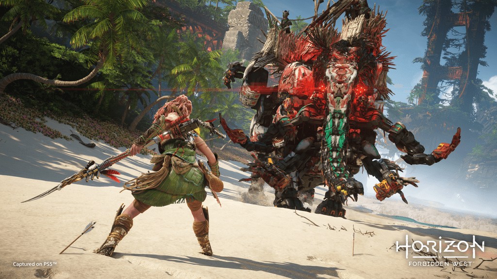 Horizon Forbidden West: Aloy potrebbe volare in sella alle macchine 