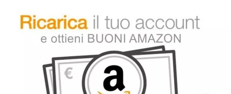  buono sconto di 6€ in regalo con ricarica da 50€ solo fino