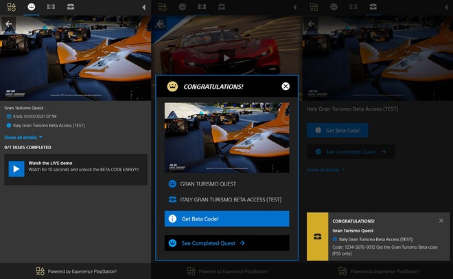 Gran Turismo 7 beta