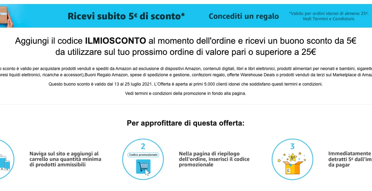 Amazon Regala 5 A 5000 Clienti Ecco Come Fare Hdblog It