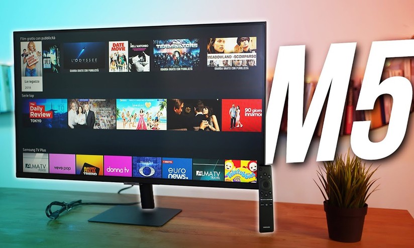 Samsung Smart Monitor M8 è il monitor per PC che ha senso anche senza un PC